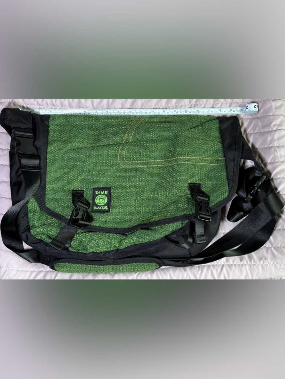 Dimebags - Forest Green Voyager Messenger Bag
